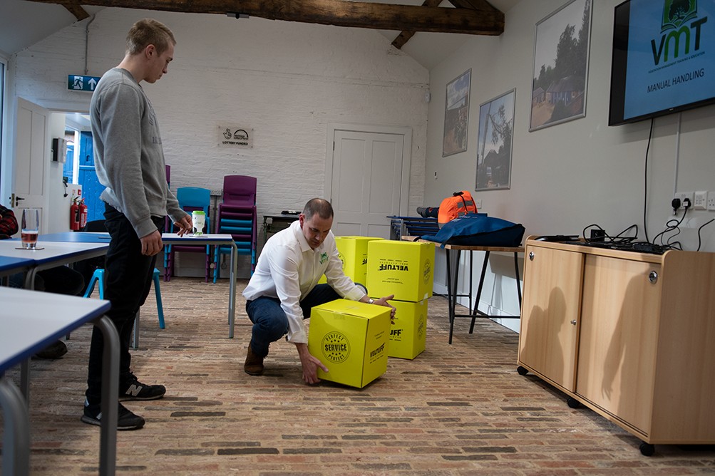 It is important that manual handling is done correctly to avoid any physical injury. This course is designed for anyone working in a role where manual handling is required. Walk away from this course with the knowledge of best and safe practises.
There are 0.5 days dedicated for training
This is a LANTRA Accredited course that is valid for 5 years.
Number of candidates per course: 10